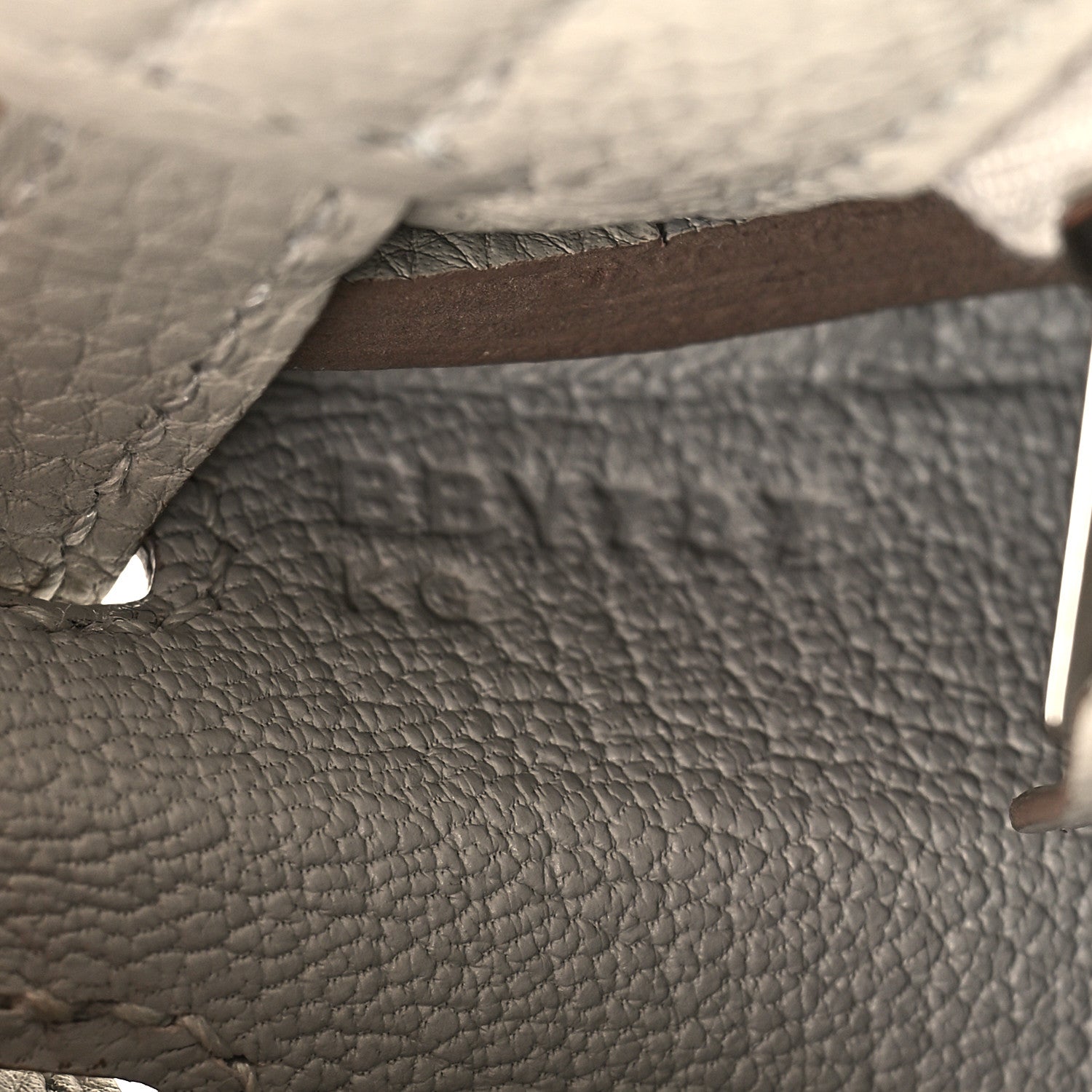 Hermes Togo Kelly Retourne 25 Gris Perle 7 of 10