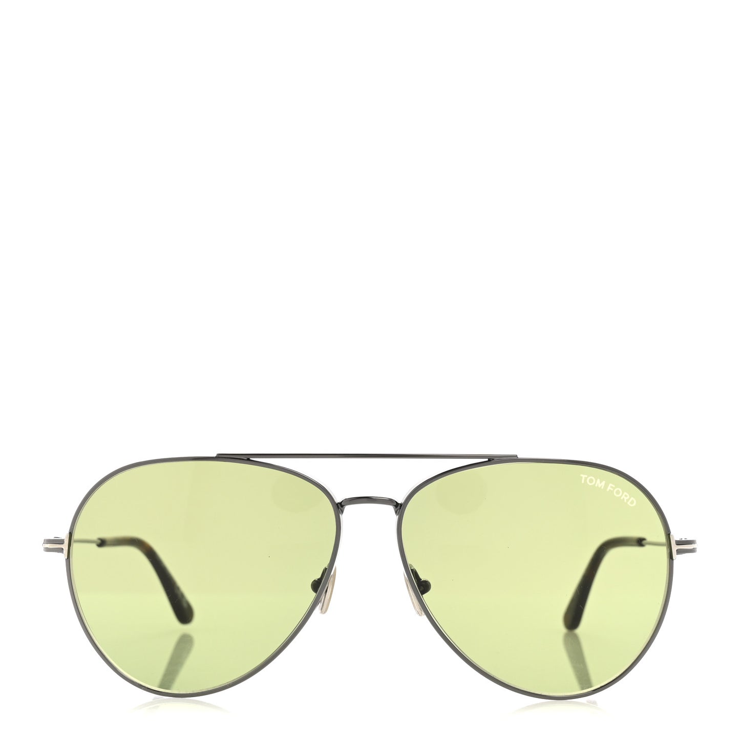Metal Dashel-02 Sunglasses TF996 Green Silver