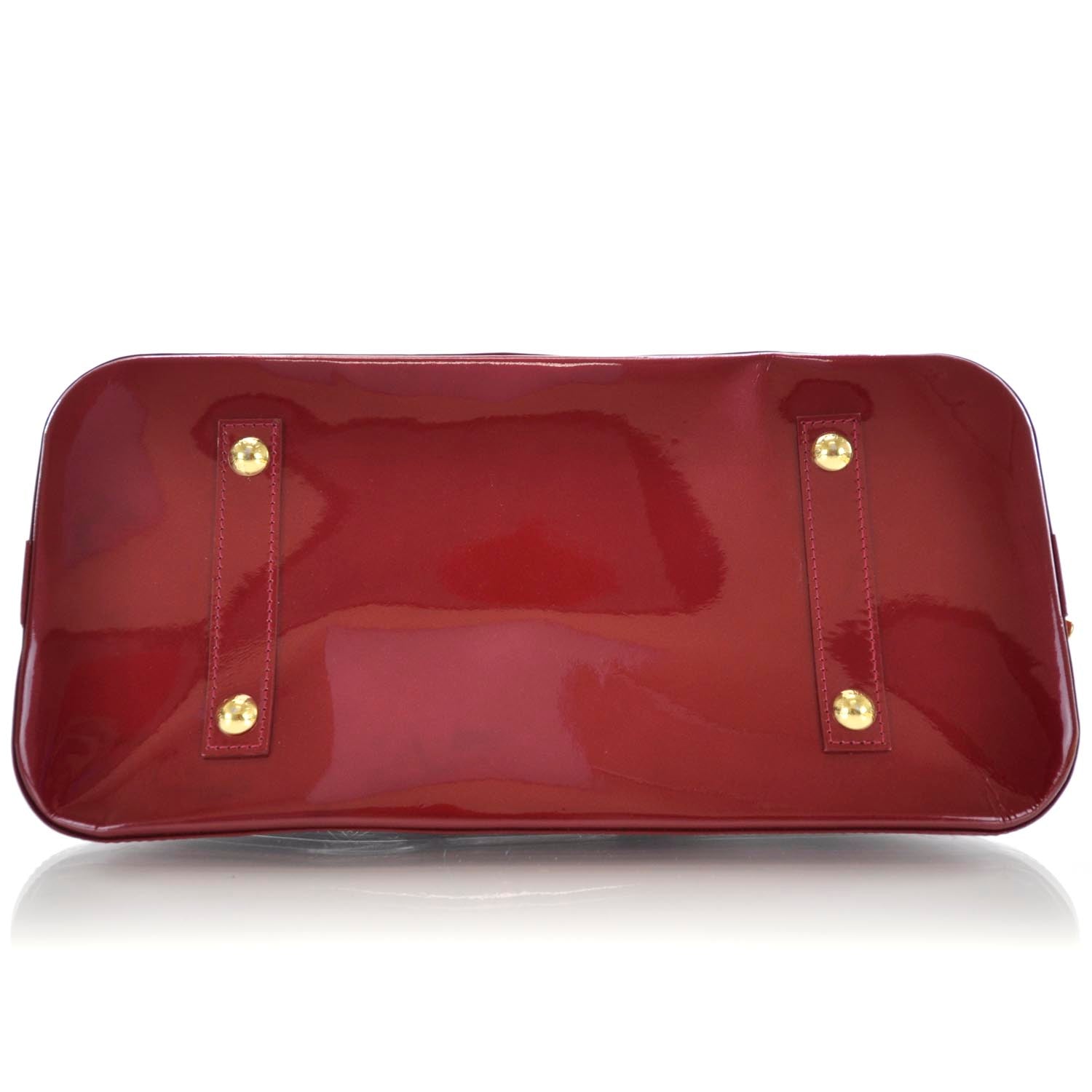 Louis Vuitton Vernis Alma GM Pomme D'Amour 6 of 9