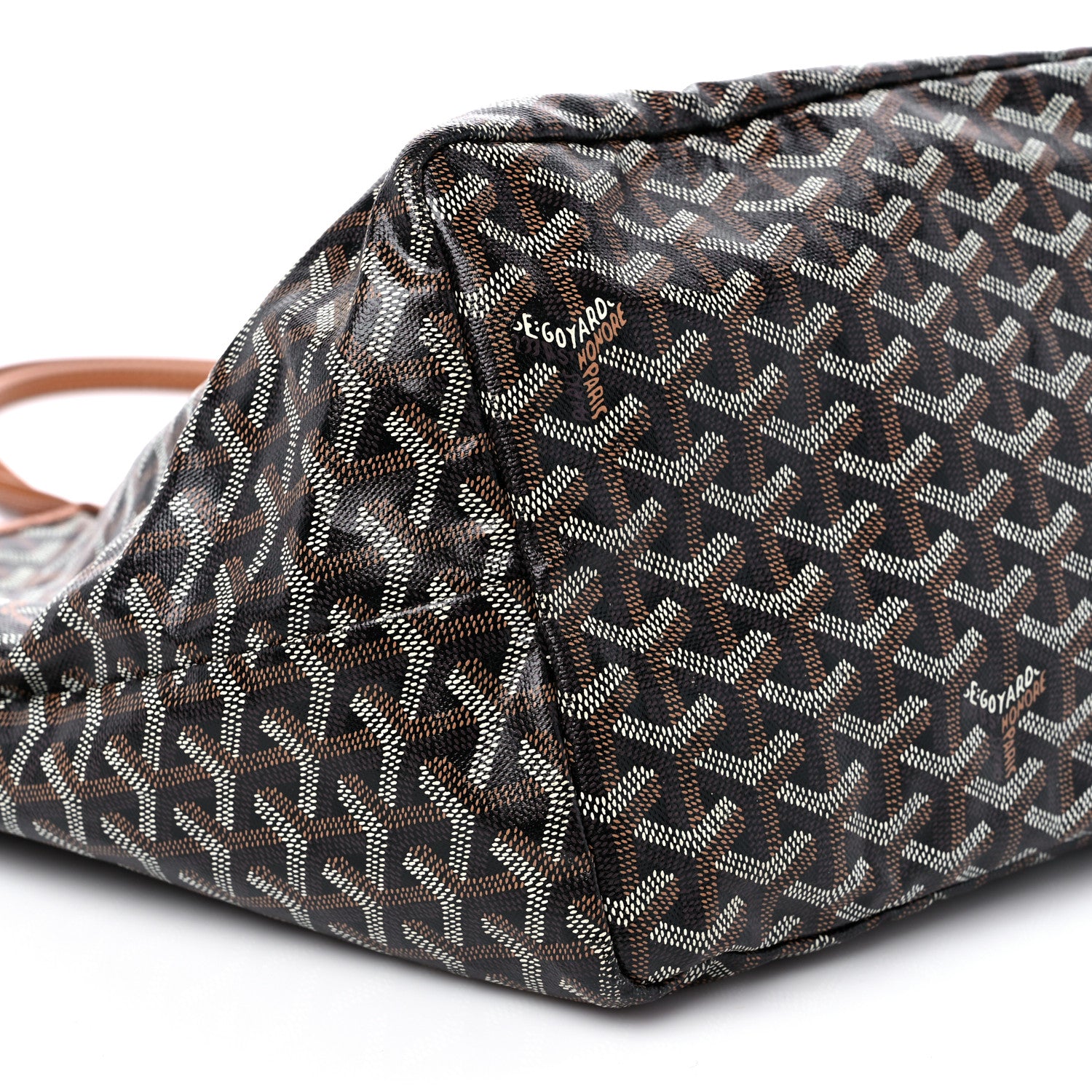 Goyard Goyardine Saint Louis GM Black Gold 8 of 12