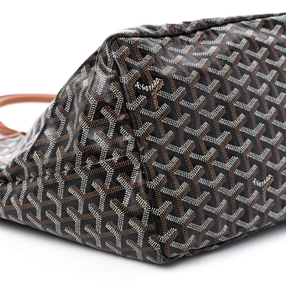 Goyard Goyardine Saint Louis GM Black Gold 8 of 12