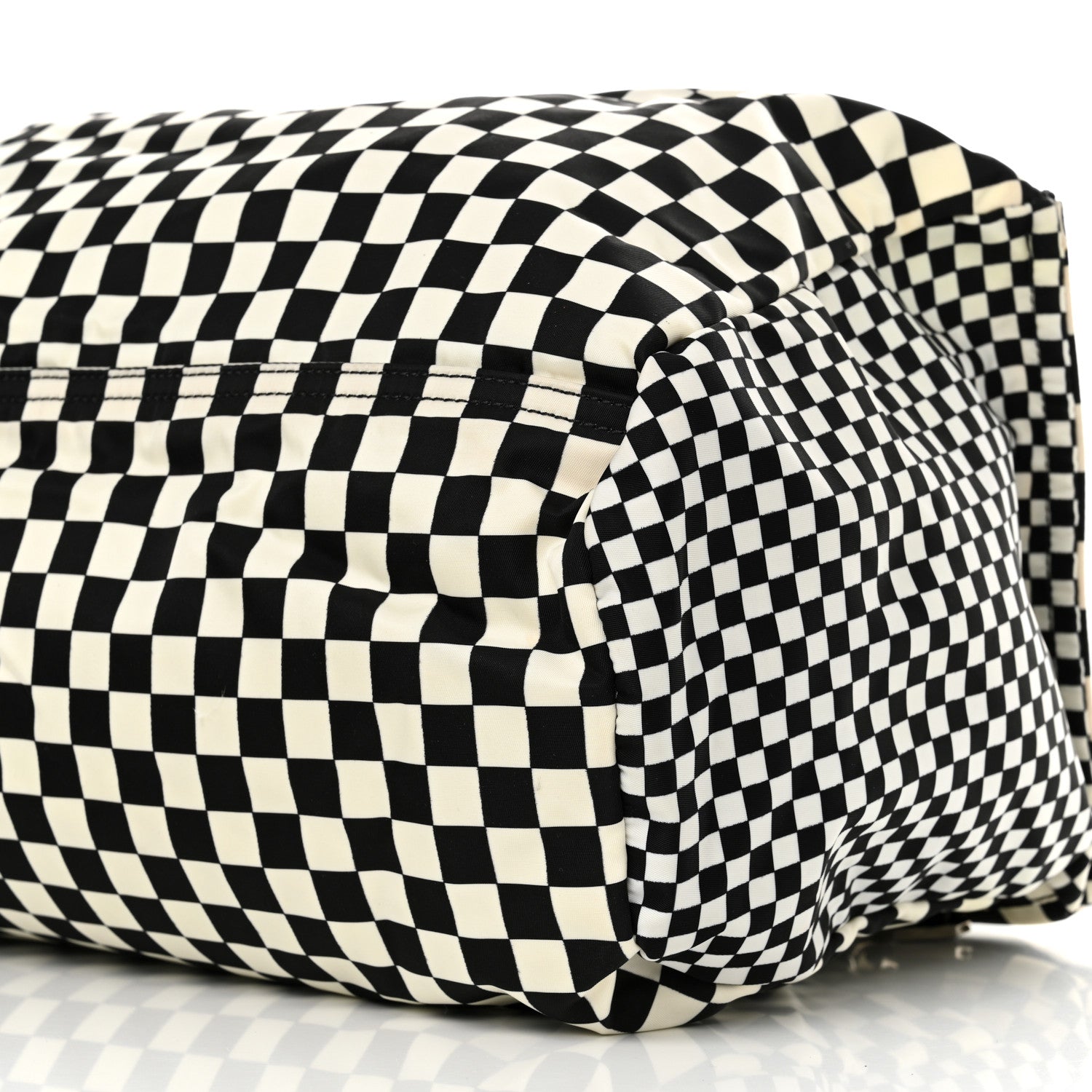 Givenchy Nylon Checker Print Large Pandora Black White 11 of 15