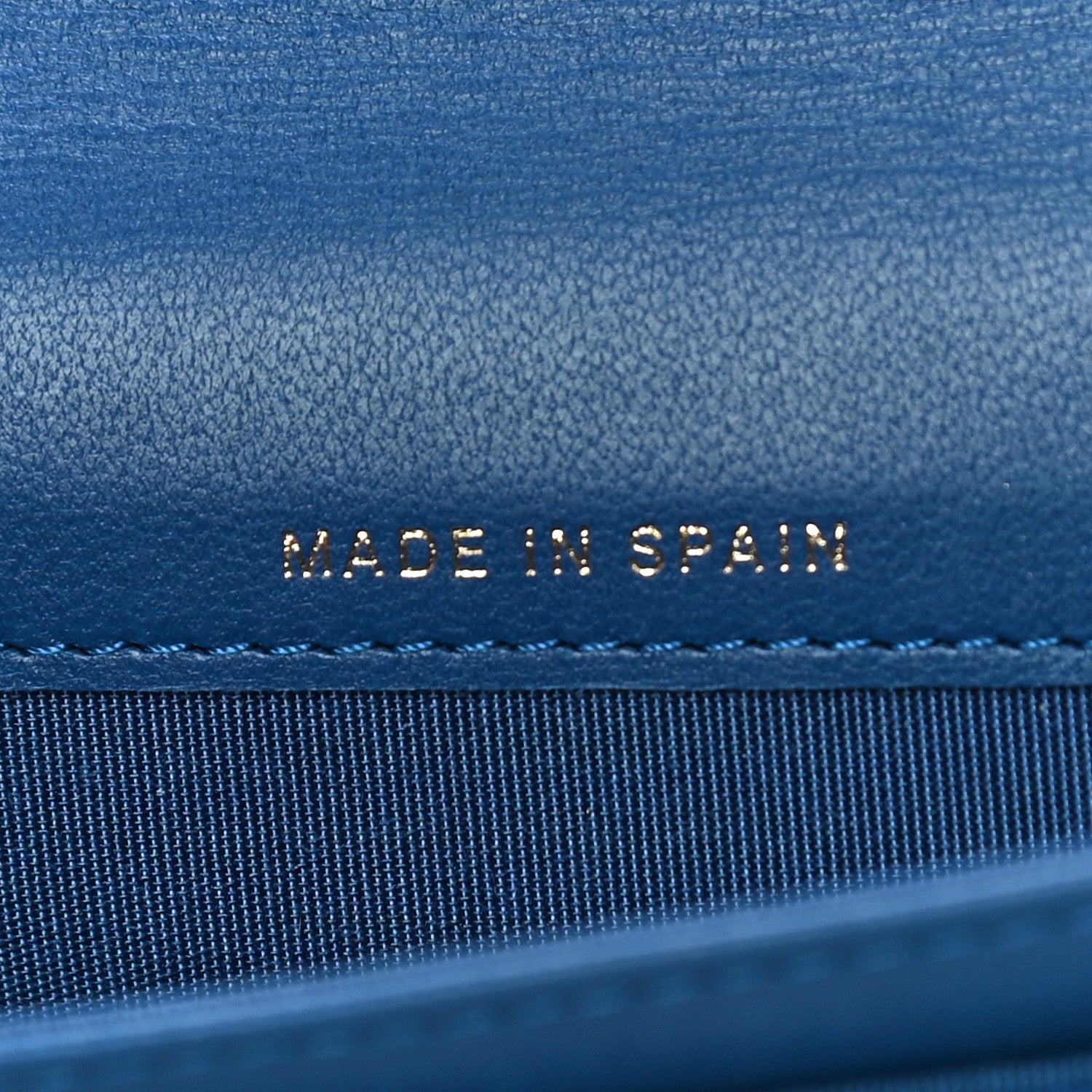 Chanel Lambskin Quilted Boy Flap Card Holder Blue 7 of 13