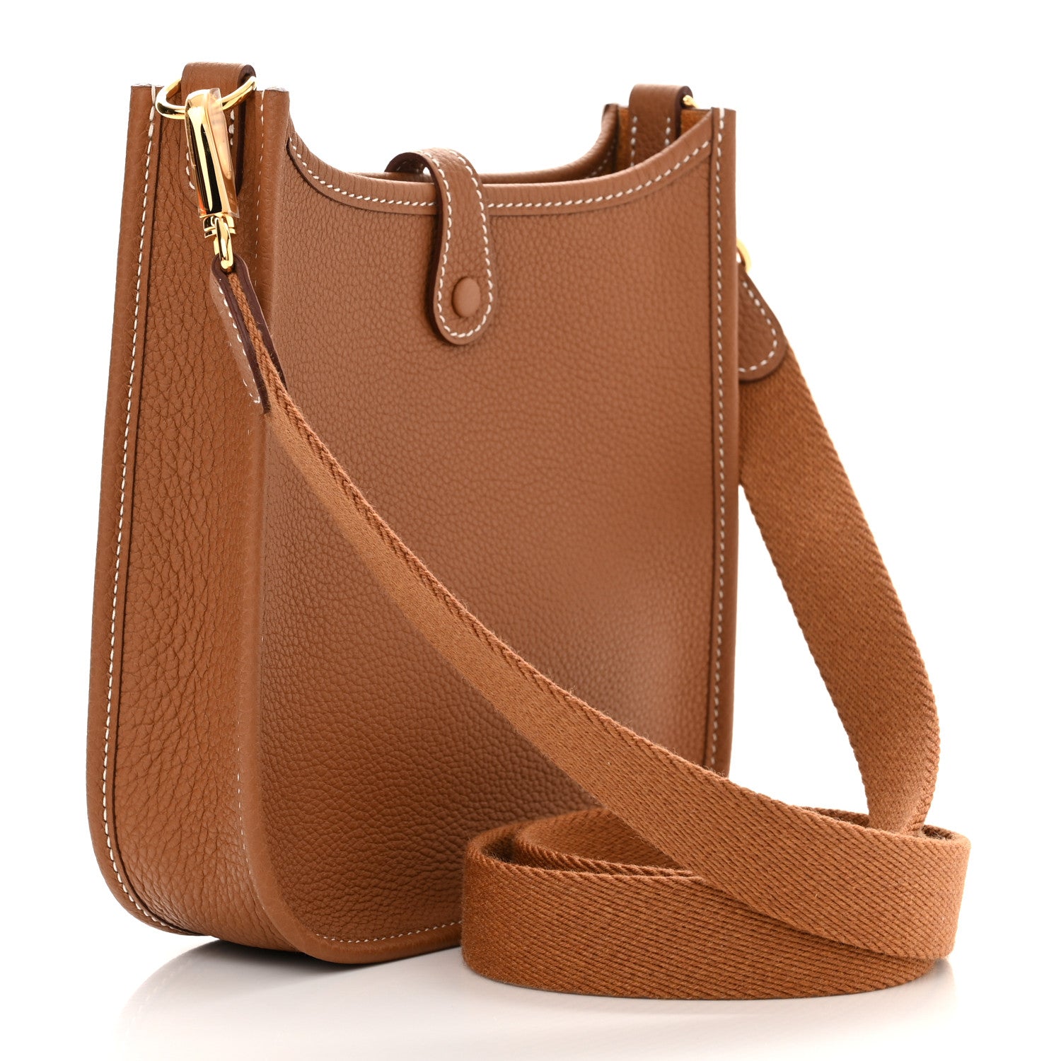 Hermes Taurillon Maurice Evelyne TPM Gold 3 of 11