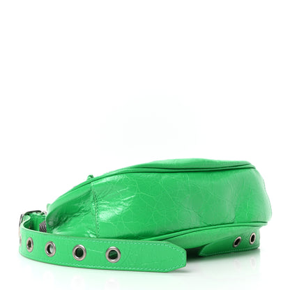 Balenciaga Agneau Arena Le Cagole Shoulder Bag XS Vivid Green 5 of 11