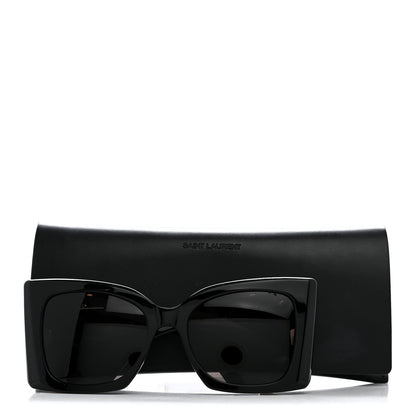 Saint Laurent Acetate Blaze Sunglasses SL M119 Black 8 of 8