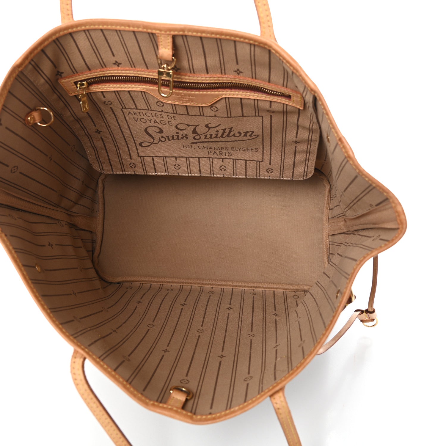 Louis Vuitton Monogram Neverfull MM 5 of 9