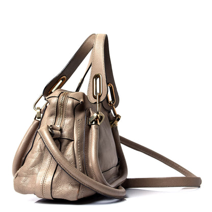 Chloe Calfskin Small Paraty Beige 2 of 4