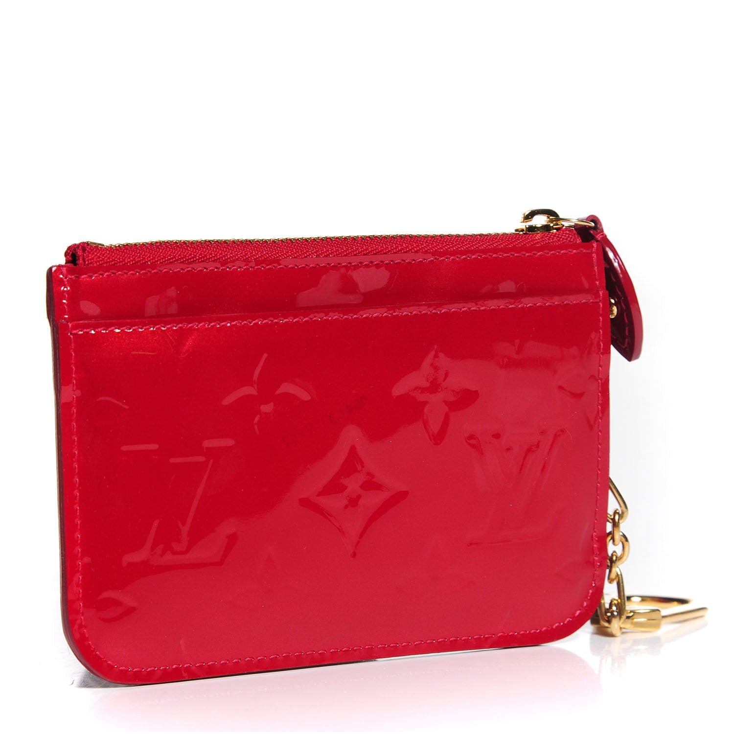 Louis Vuitton Vernis Key Pouch Pomme D'Amour 3 of 8