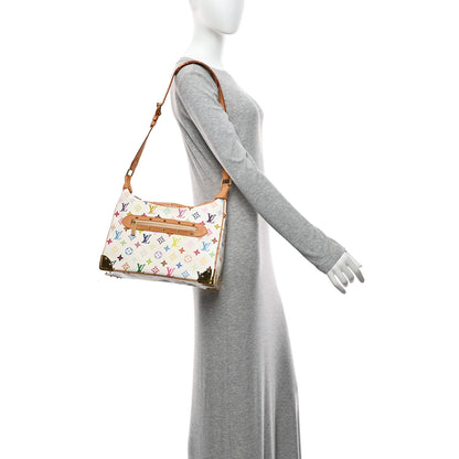 Louis Vuitton Monogram Multicolor Boulogne  White 2 of 10