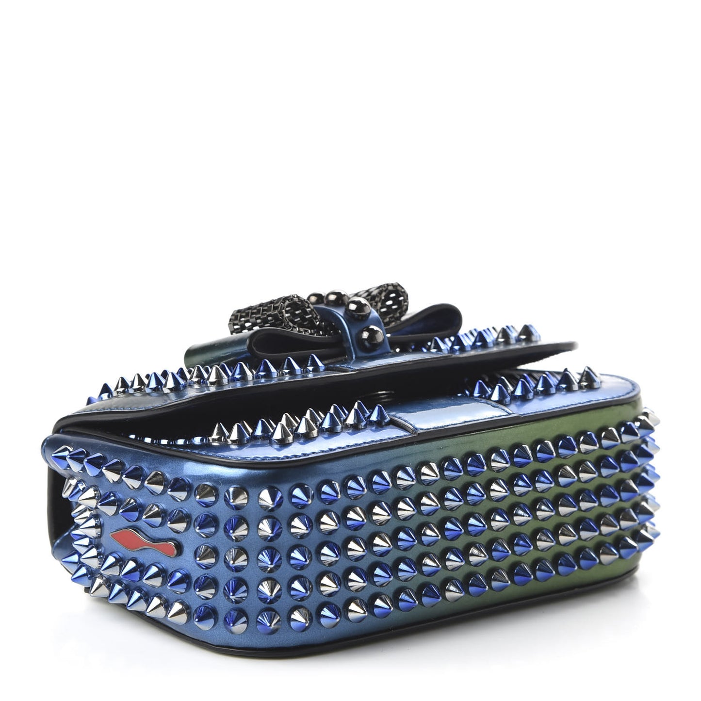 Patent Scarabe Spikes Sweety Charity Crossbody Bag Ocean Amazon