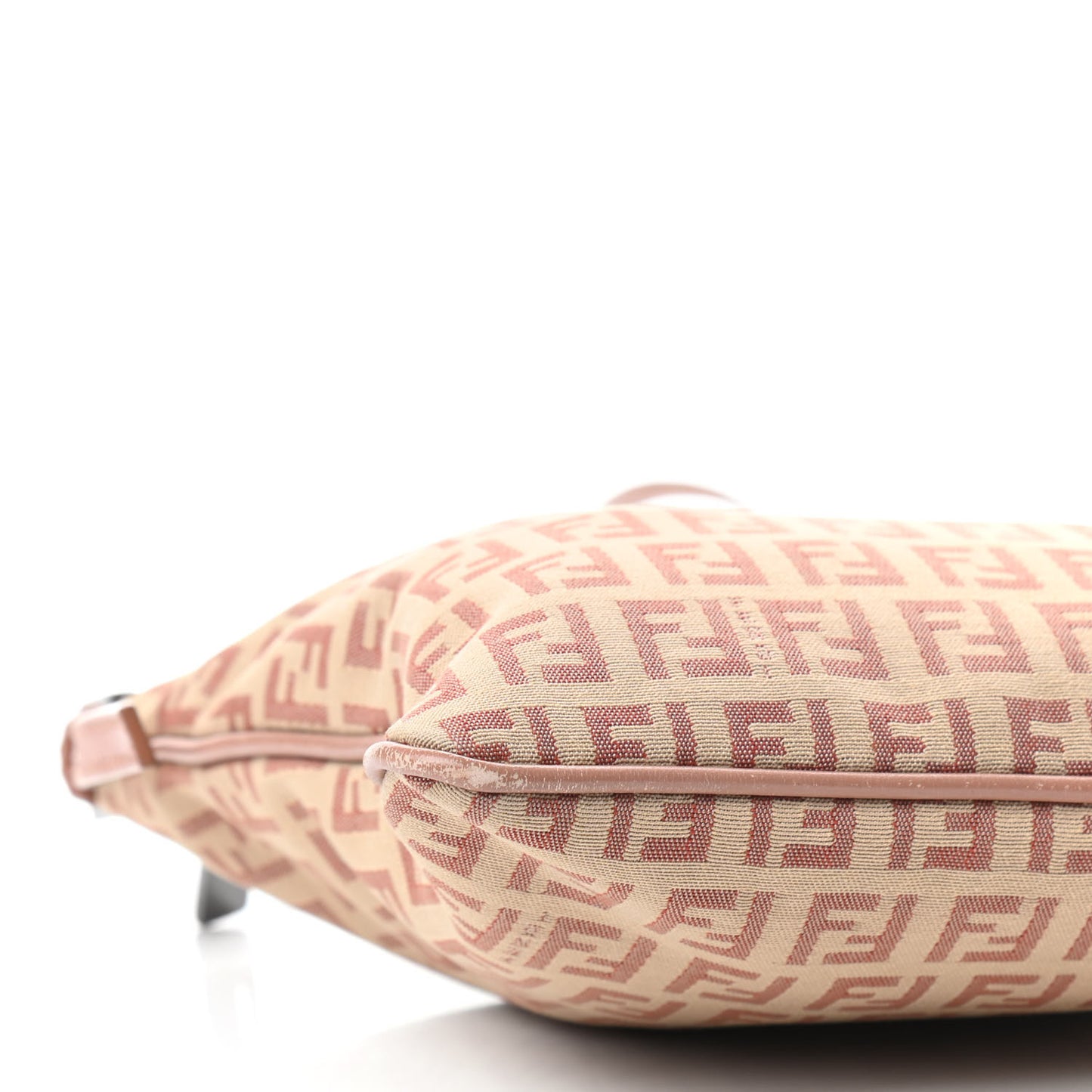 Zucchino Vitello Crossbody Beige Bruciato Bois de Rose