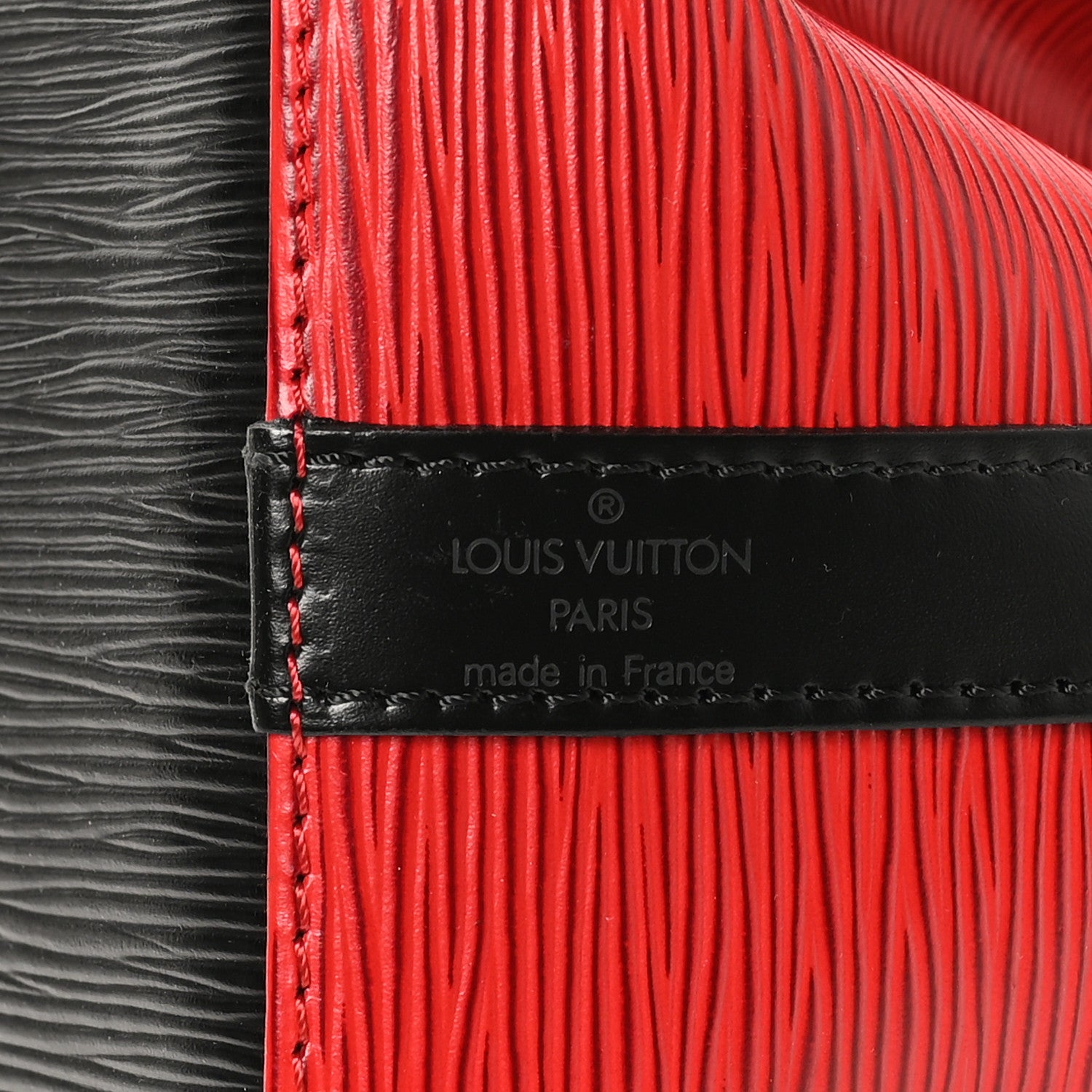 Louis Vuitton Epi Petit Noe Red Black 6 of 11