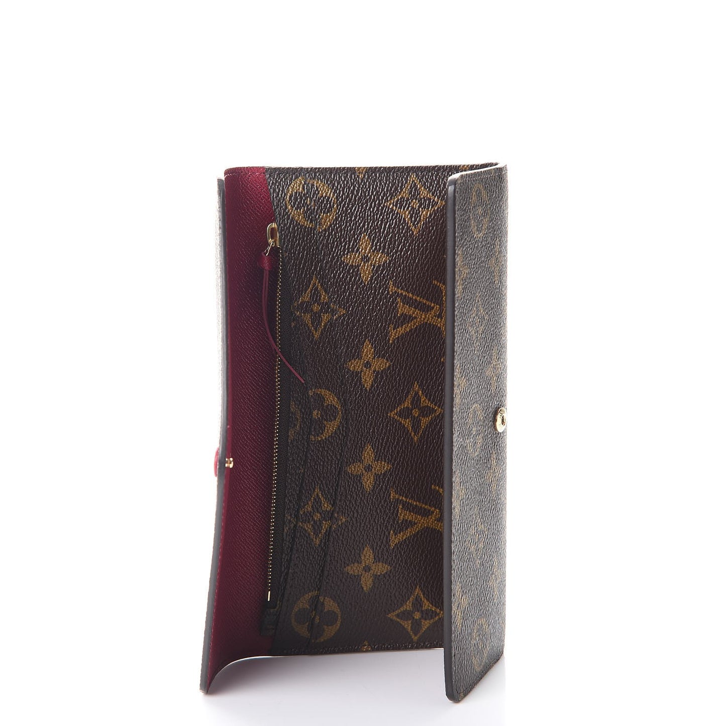 Monogram Josephine Wallet Fuchsia