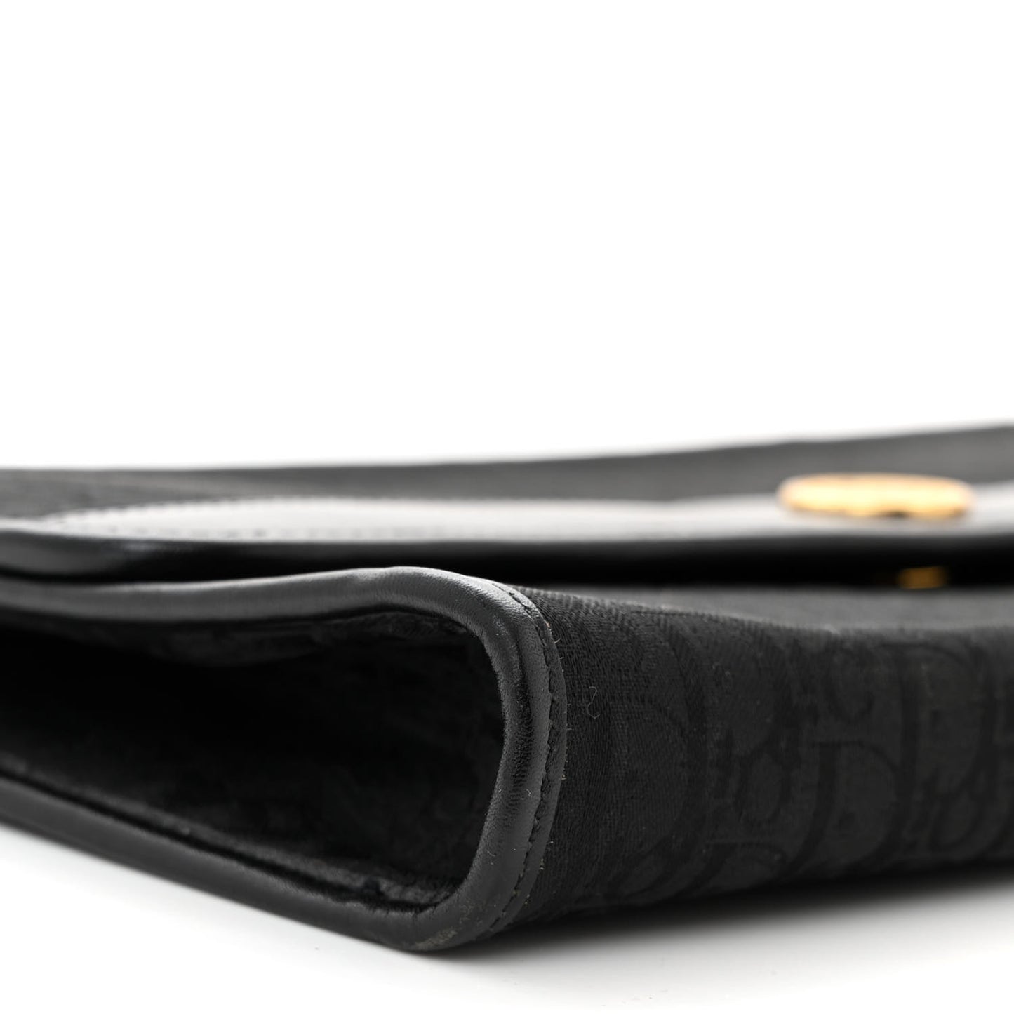 Monogram Chain Shoulder Bag Black