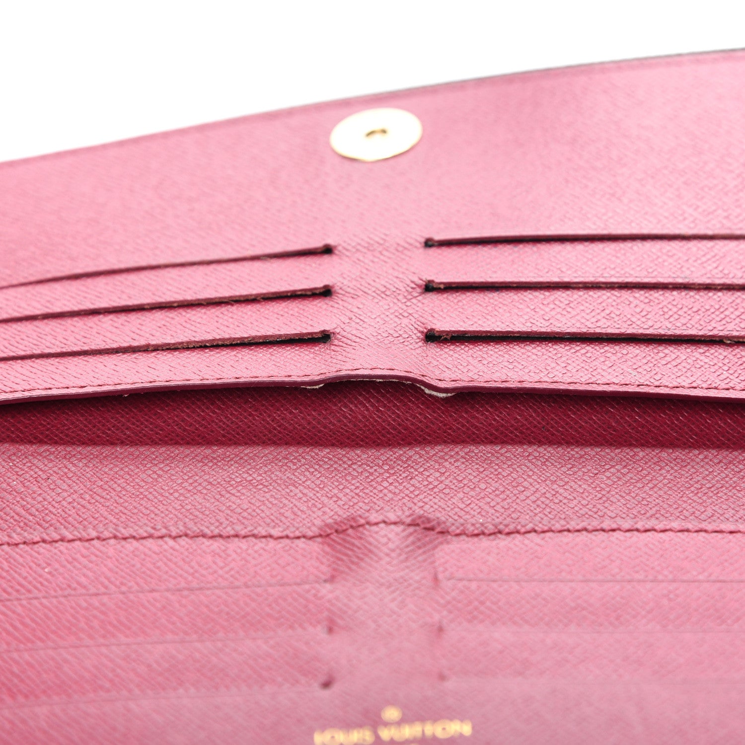 Louis Vuitton Monogram Adele Wallet Fuchsia 8 of 14
