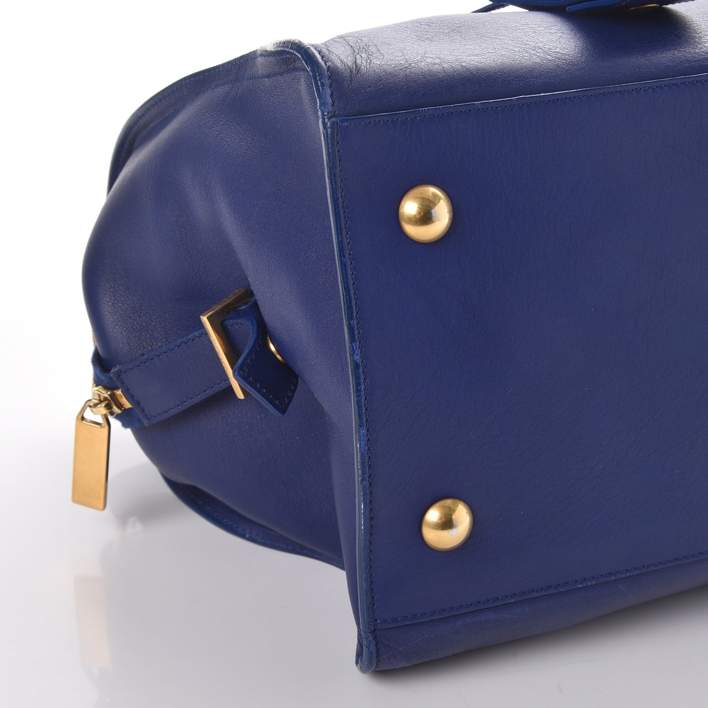 Calfskin Medium Classic Y Cabas Navy