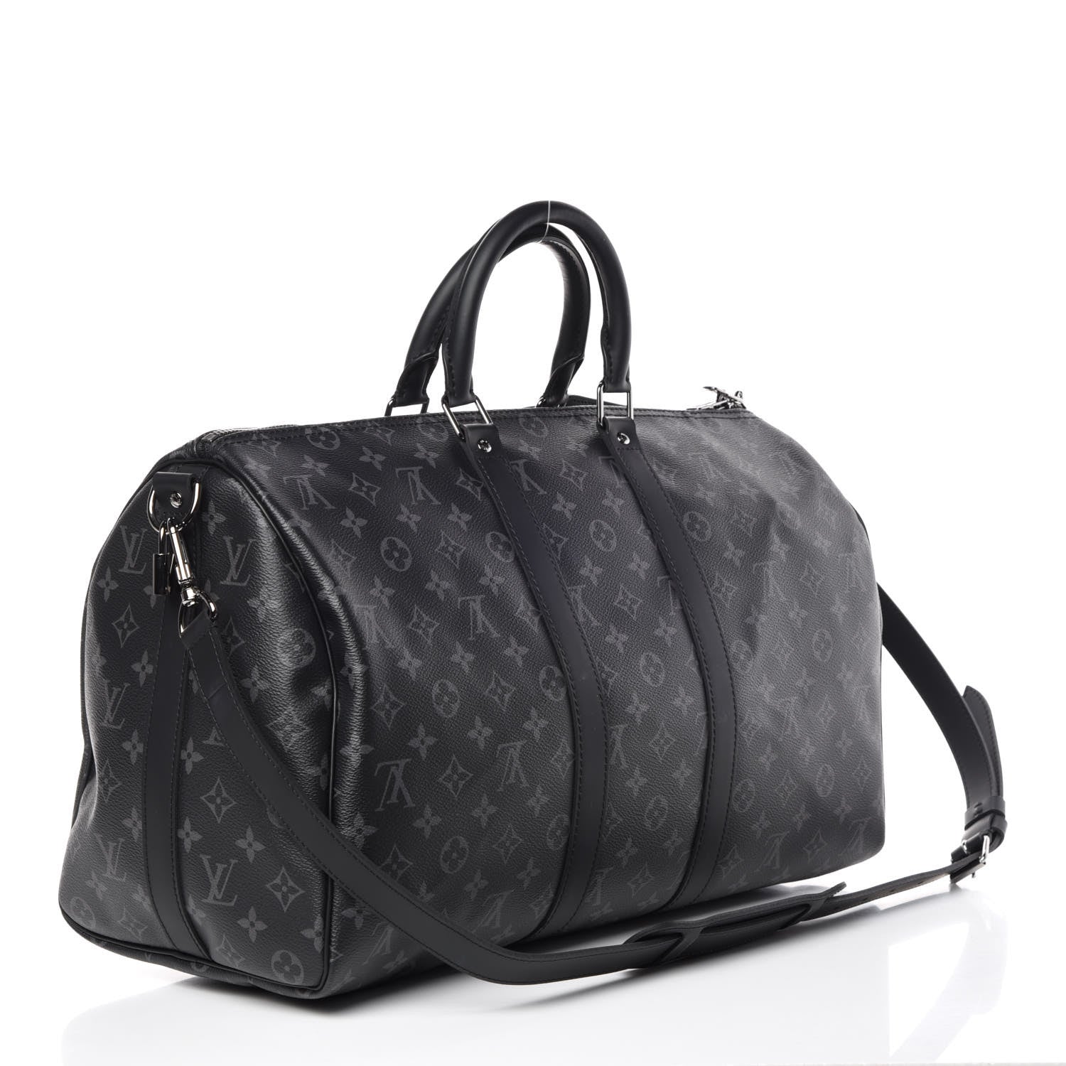 Louis Vuitton Monogram Eclipse Keepall Bandouliere 45 3 of 10