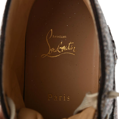 Christian Louboutin Glitter Ever Gondoliere Orlato Flat Sneaker 41.5 Roccia 7 of 10