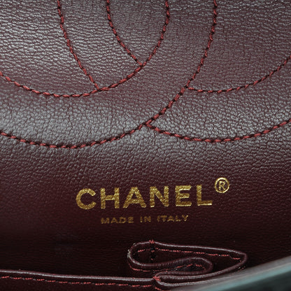 Chanel Aged Calfskin Quilted 2.55 Reissue 225 Flap Black 6 of 8