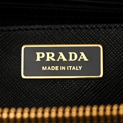 Prada Saffiano Lux Large Galleria Double Zip Tote Black 6 of 13