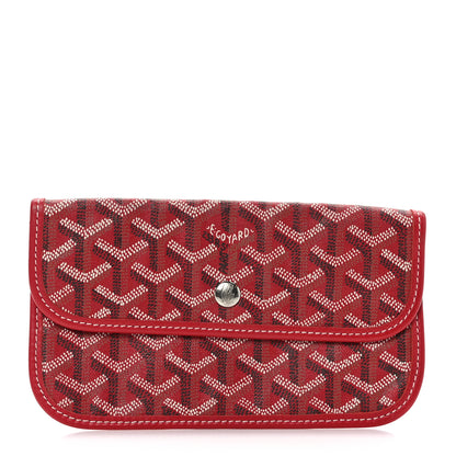 Goyard Goyardine Pouch Red 1 of 7