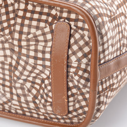 MCM Visetos Medium Liz Reversible Shopper Tote Cognac 20 of 20