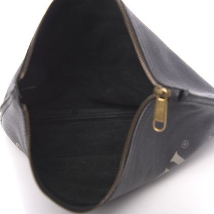 Gucci Pebbled Calfskin Medium Logo Portfolio Clutch Black 5 of 11