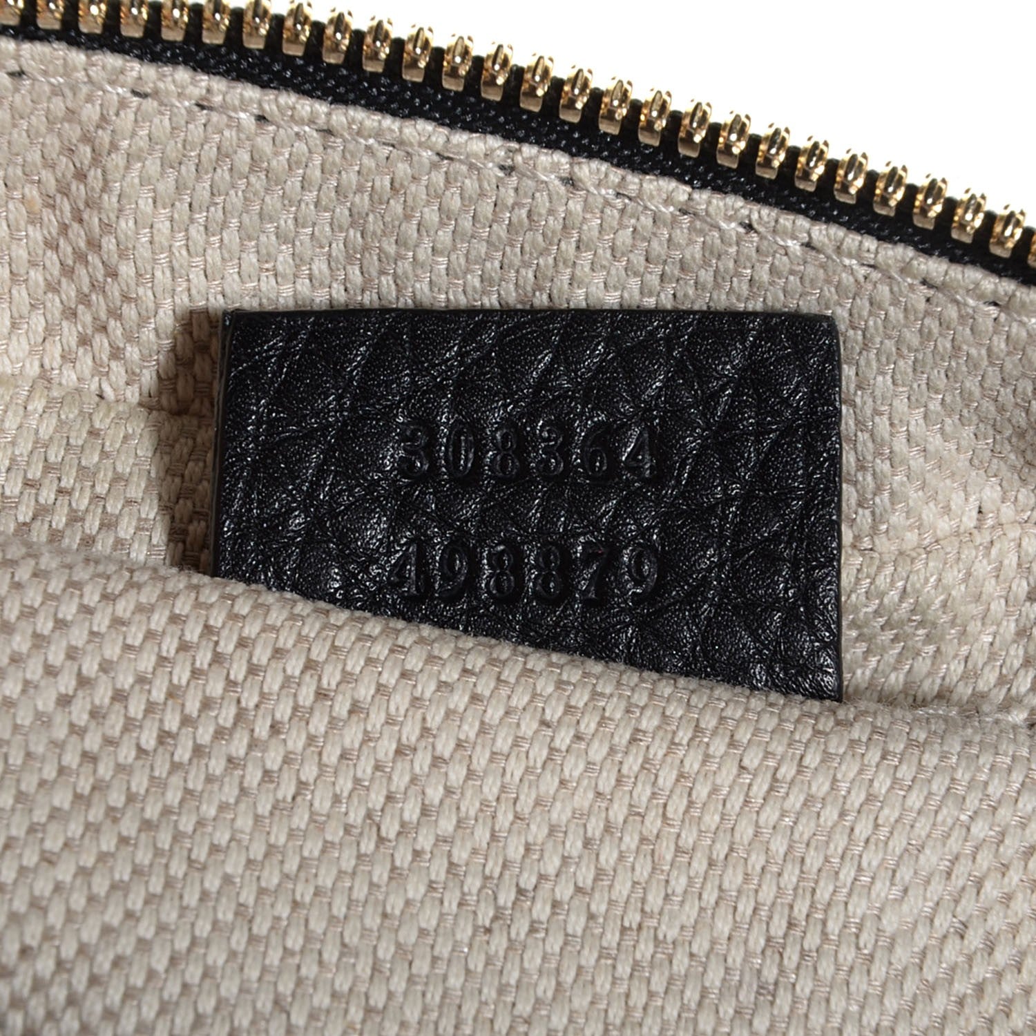 Gucci Pebbled Calfskin Small Soho Disco Bag Black 7 of 9