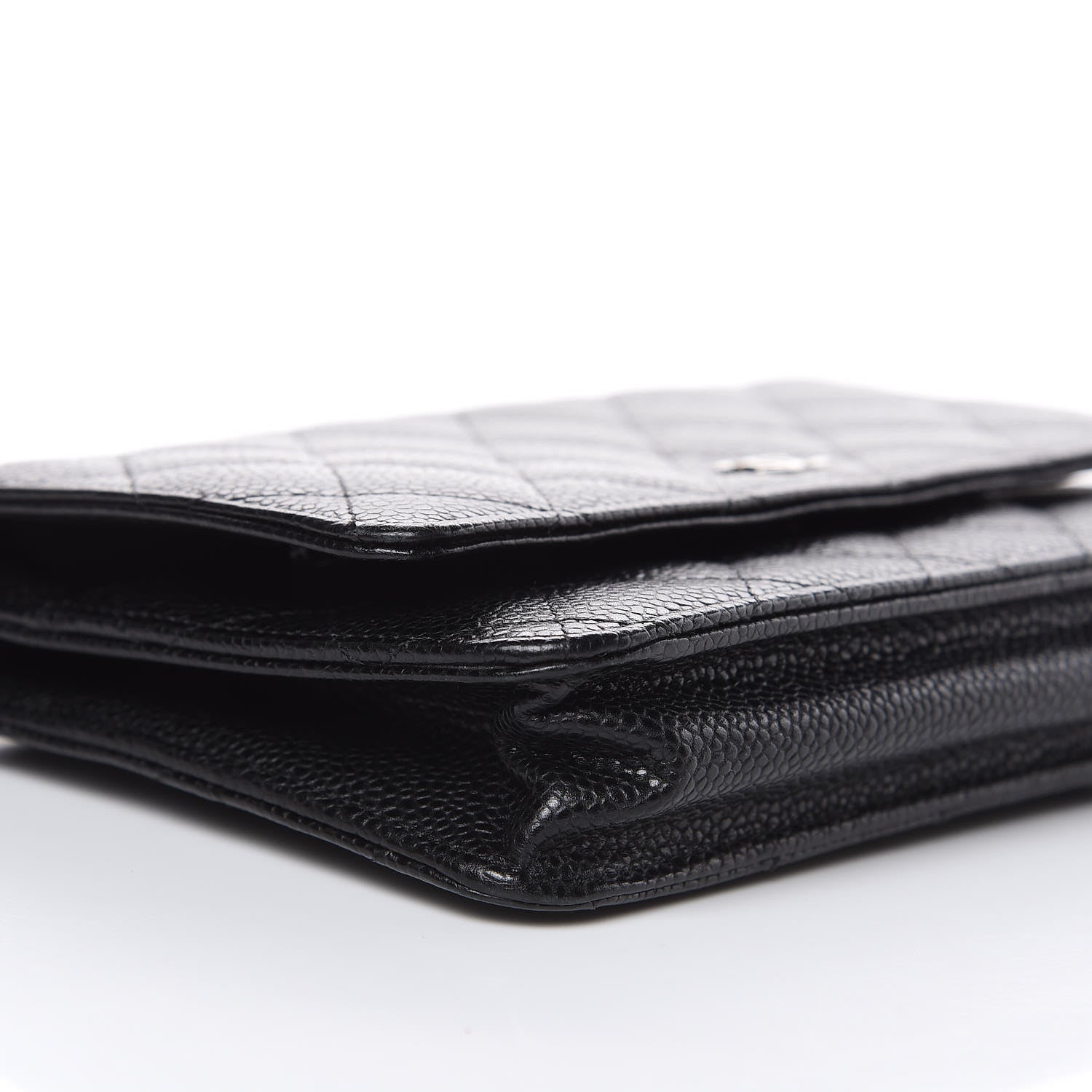 Chanel Caviar Quilted Wallet On Chain WOC Black 9 of 12