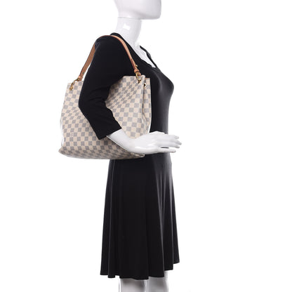 Louis Vuitton Damier Azur Graceful PM Beige 2 of 11