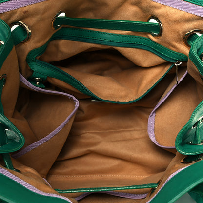 Jimmy Choo Grainy Calfskin Small Ramona Satchel Green 6 of 25