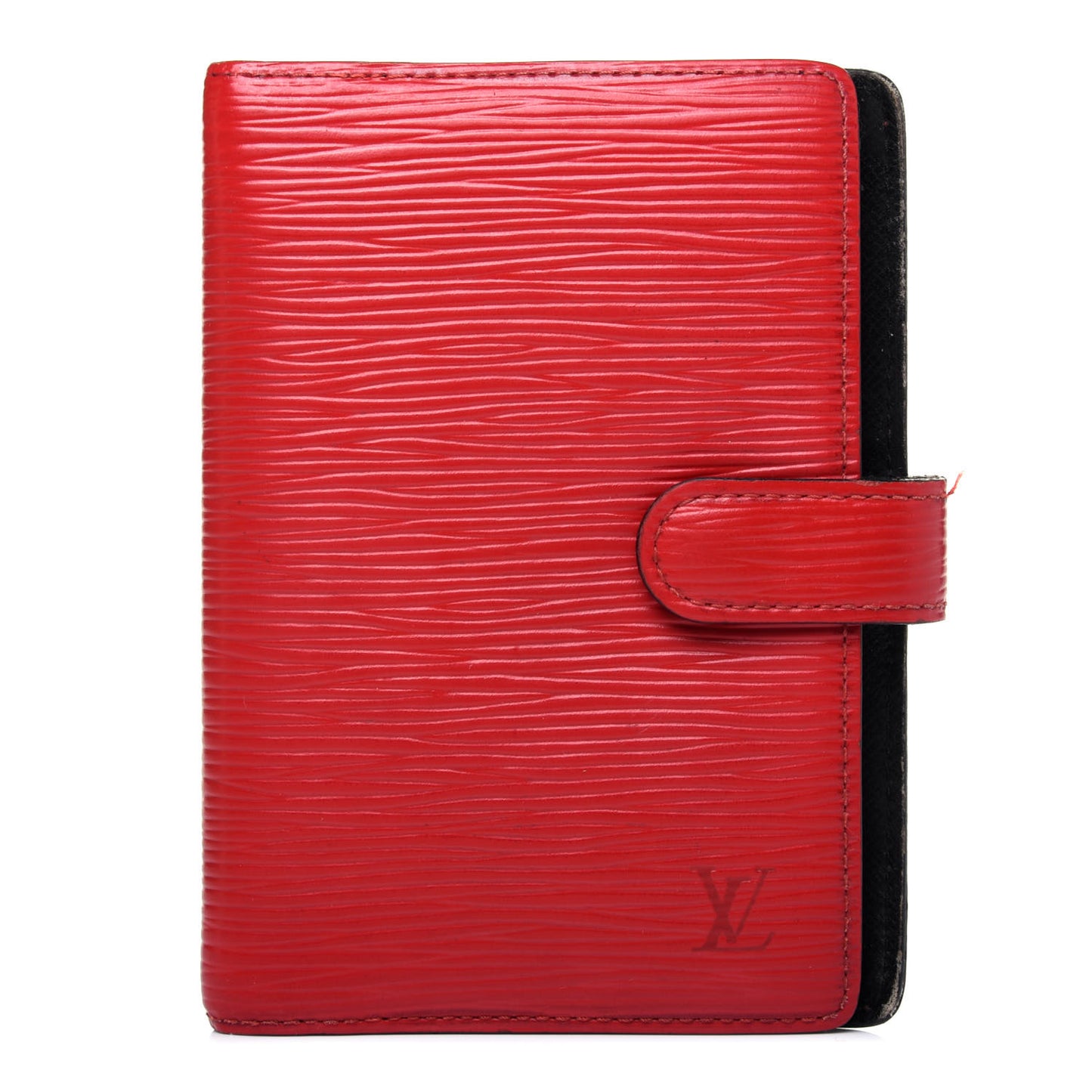 Epi Small Ring Agenda Cover Castillan Red