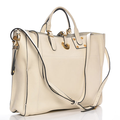 Valentino Garavani Vitello Eye On You Tote Ivory 4 of 10