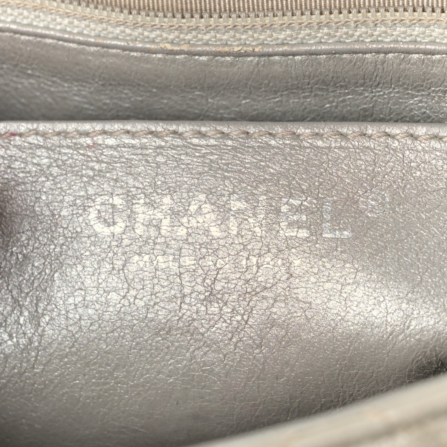 Chanel Metallic Lambskin Quilted Mini Square Flap Gold 5 of 11