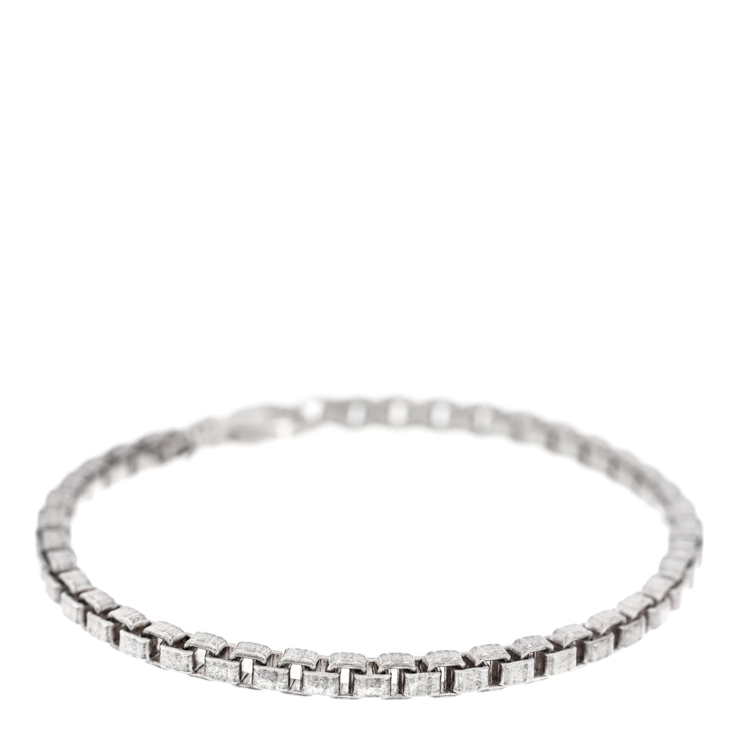 Sterling Silver 4mm Venetian Link Bracelet