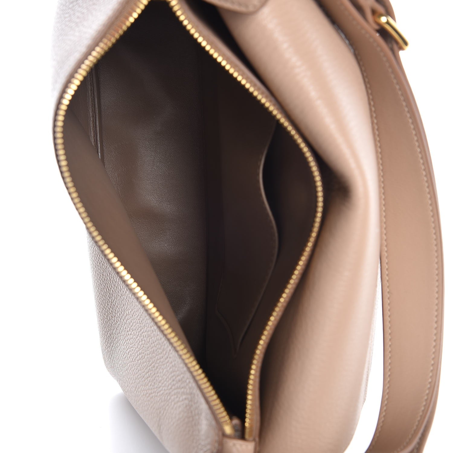 Prada Vitello Daino Flap Shoulder Bag Cammeo 6 of 9