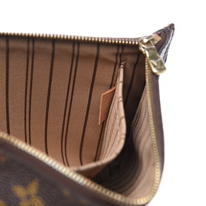 Louis Vuitton Monogram Neverfull MM GM Pochette 6 of 10