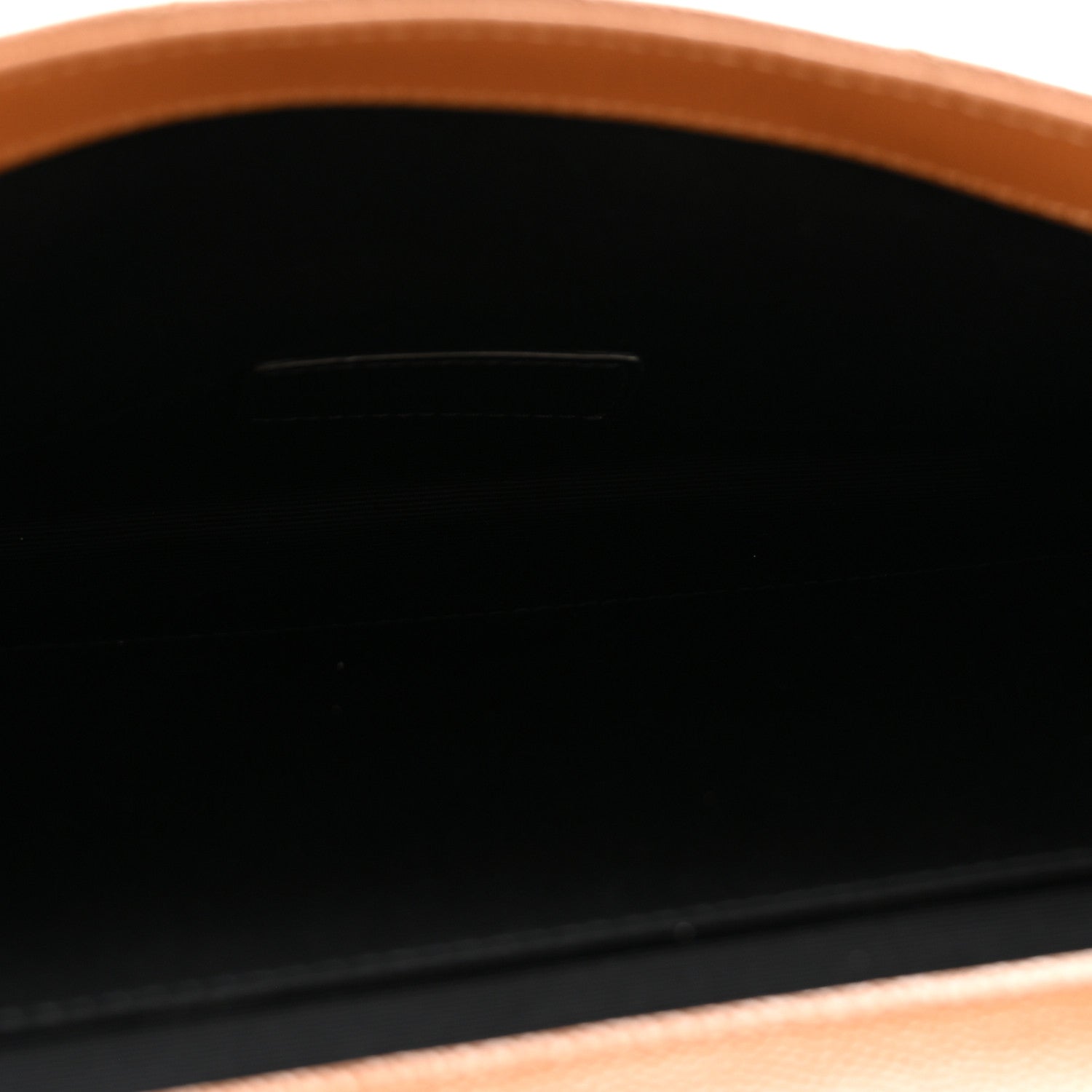 Saint Laurent Grain De Poudre Matelasse Chevron Monogram Envelope Clutch Natural Dark 5 of 12