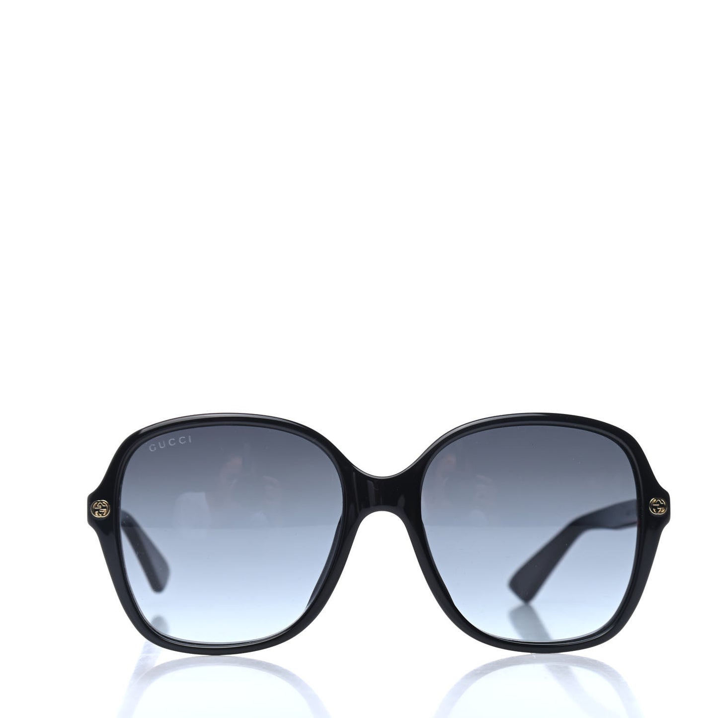 Acetate Square Frame GG0092S Sunglasses Black