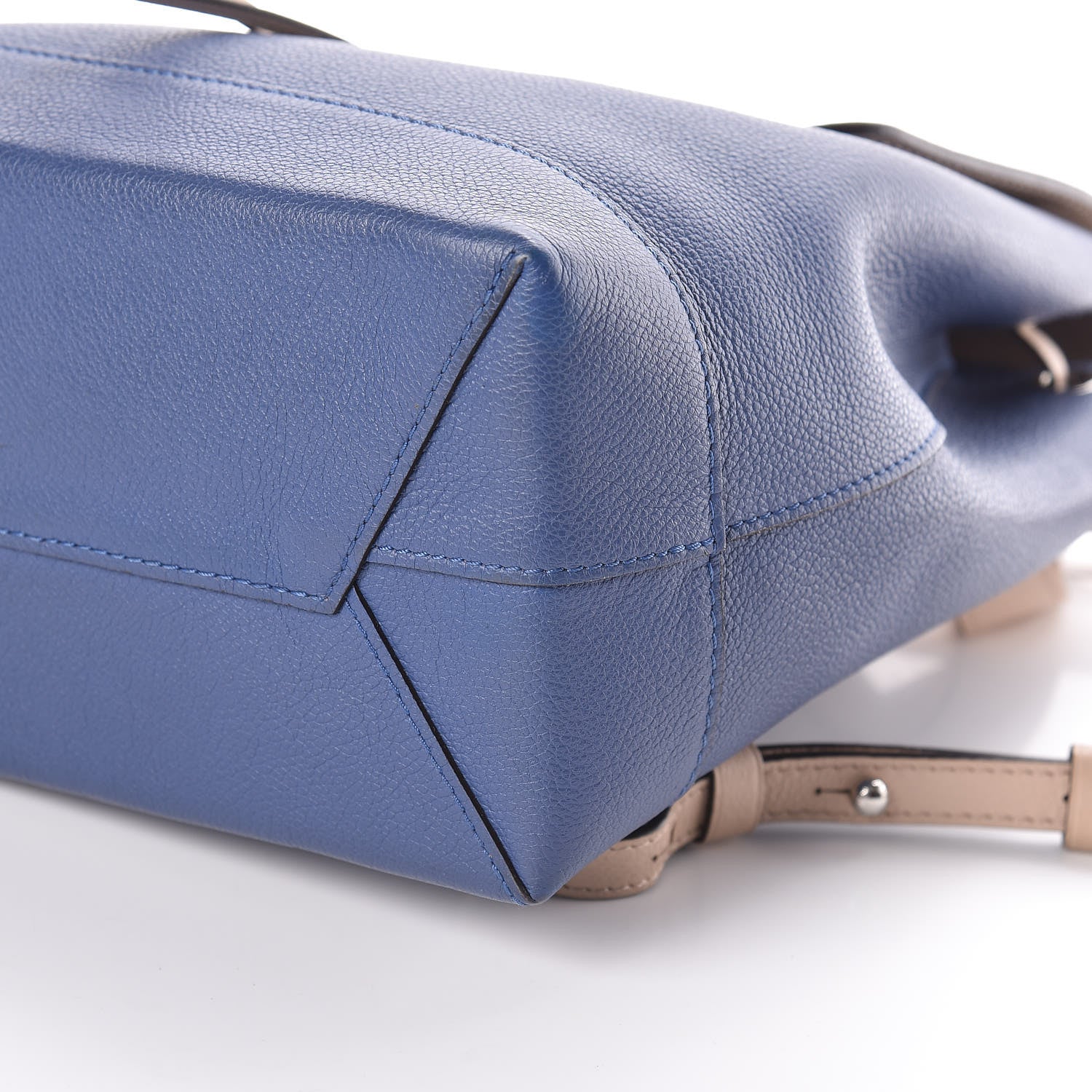 Louis Vuitton Calfskin Lockme Backpack Denim 10 of 11