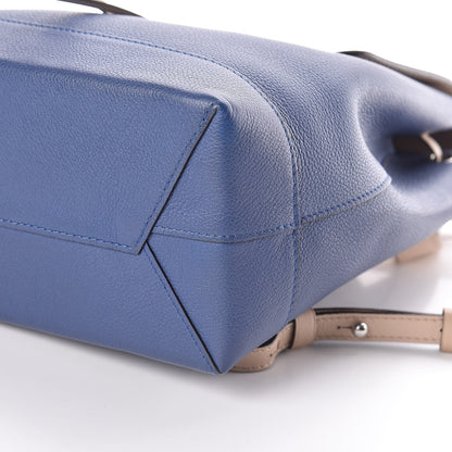 Louis Vuitton Calfskin Lockme Backpack Denim 10 of 11