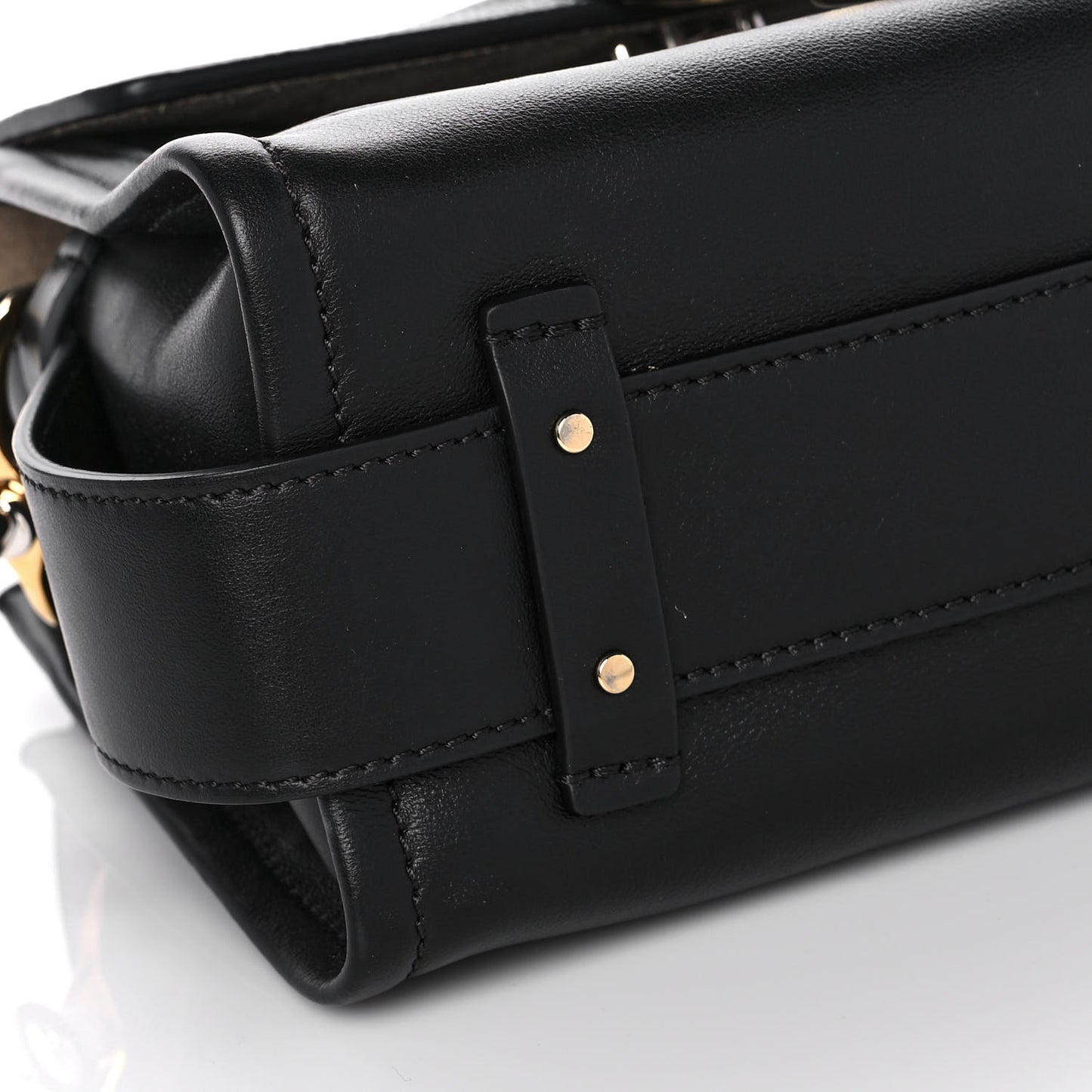 Calfskin Mini Tess Day Bag Black