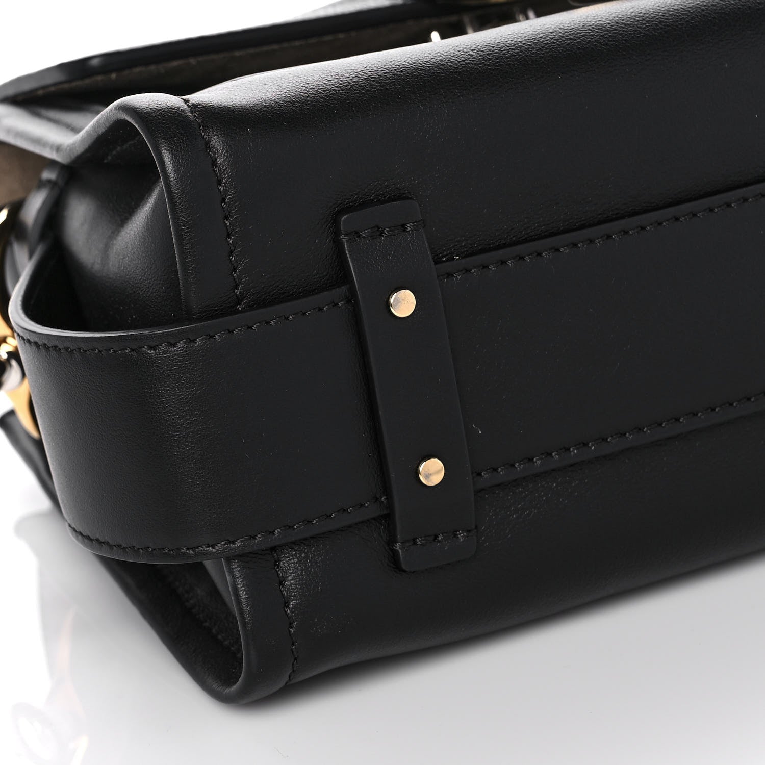 Chloe Calfskin Mini Tess Day Bag Black 7 of 9