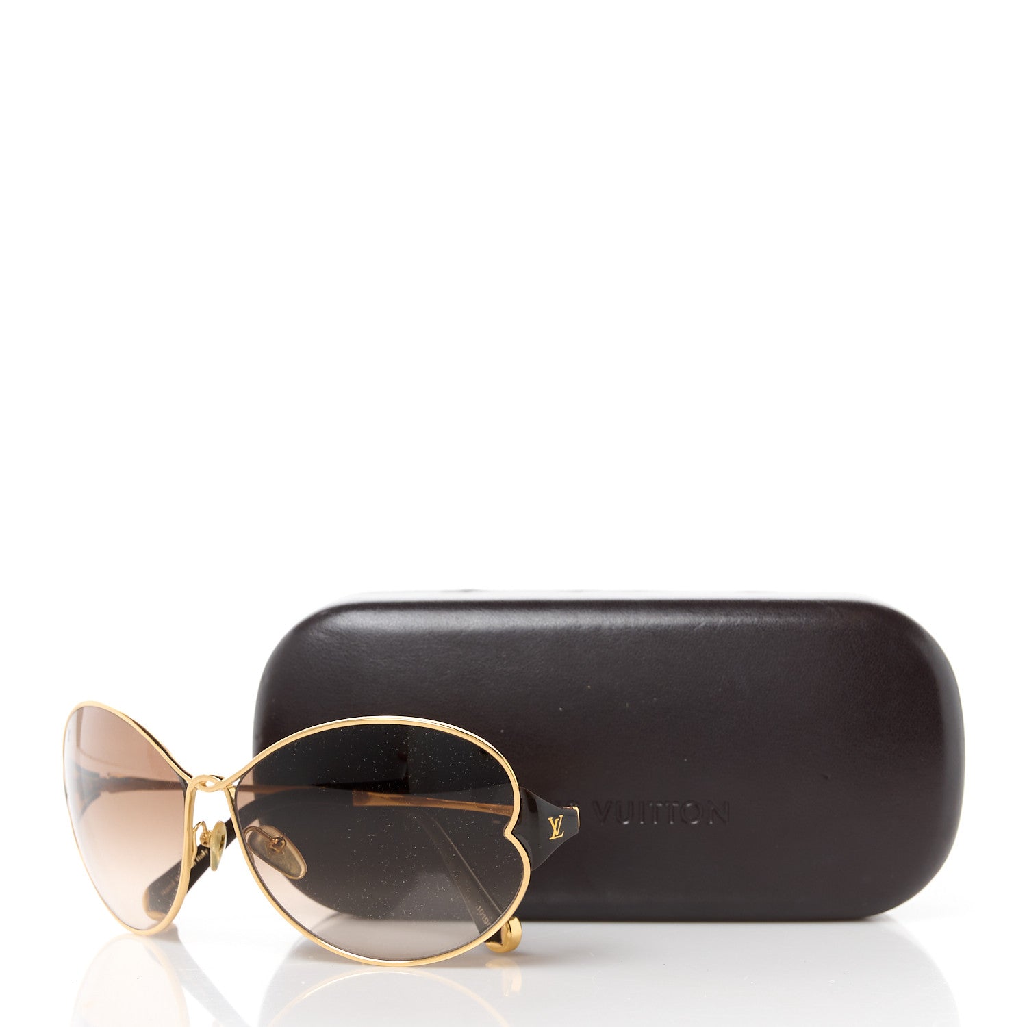 Louis Vuitton Daisy Sunglasses Z0262U Marron 10 of 10
