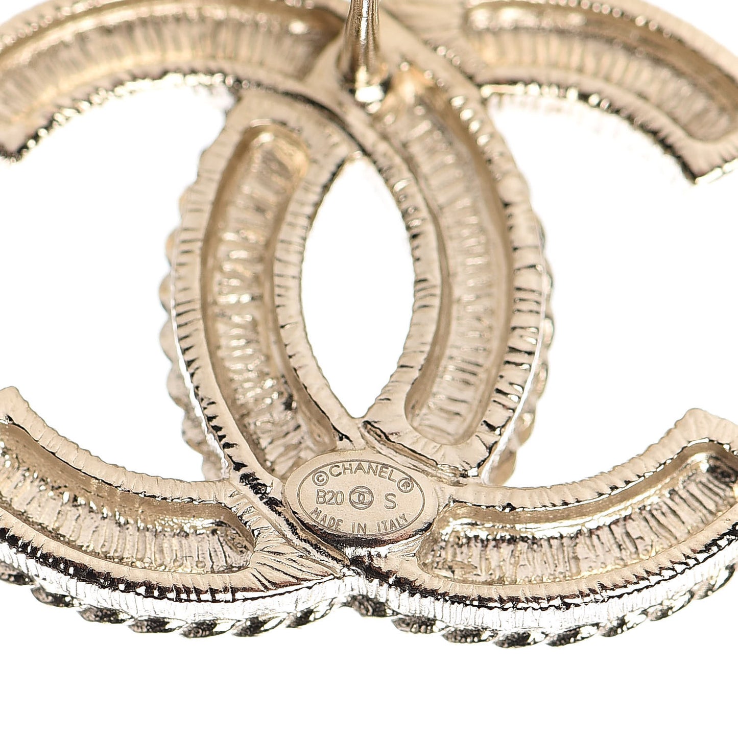 Pearl Queen of France CC Earrings Gold