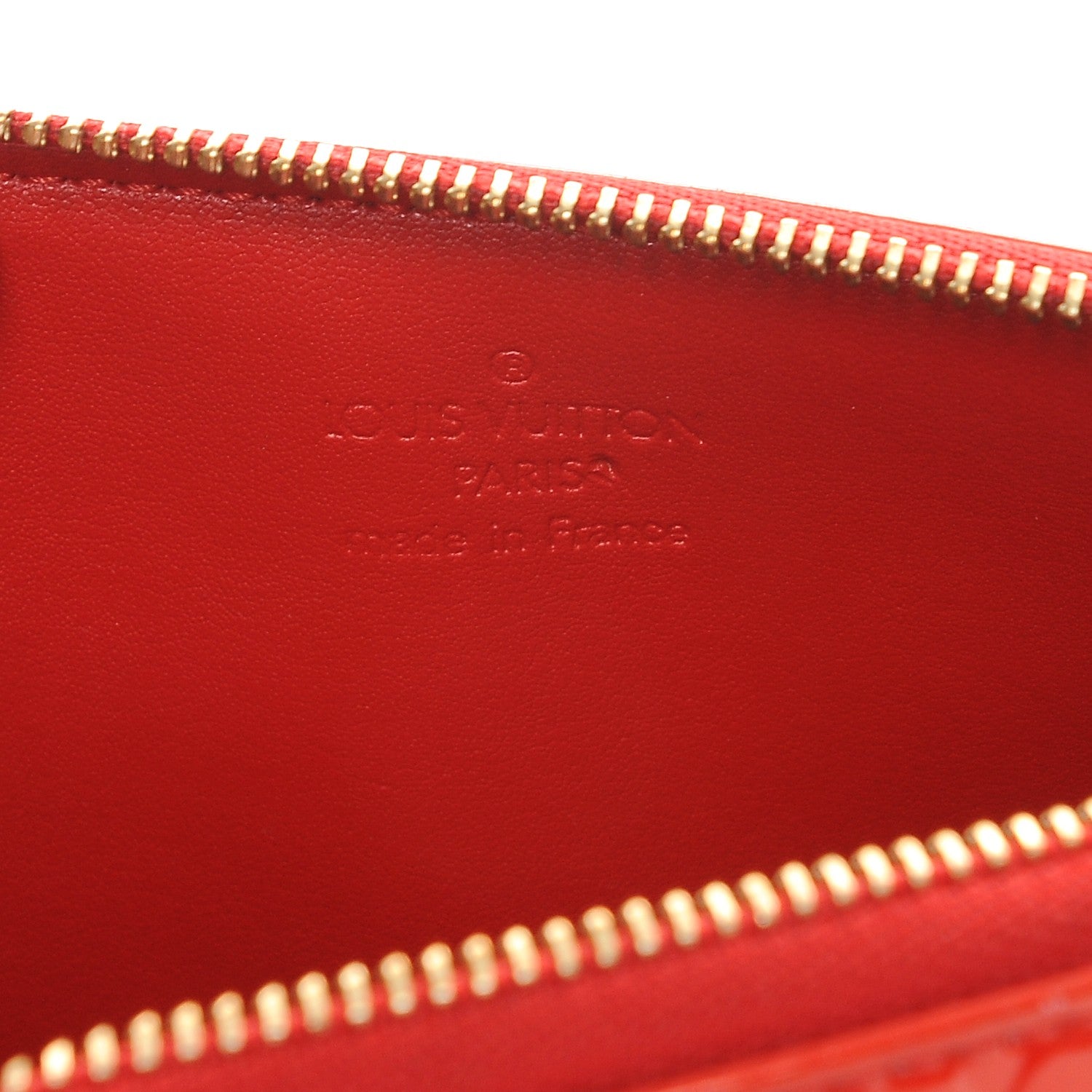 Louis Vuitton Vernis Lexington Pochette Rouge 7 of 11