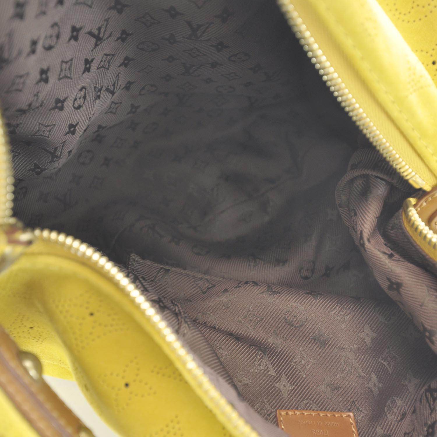 Louis Vuitton Suede Mahina Onatah GM Maize 5 of 7