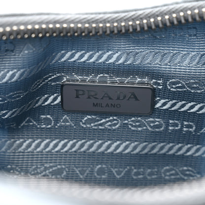 Prada Tessuto Nylon Saffiano Re-Edition 2006 Shoulder Bag Astrale 6 of 9