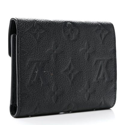 Louis Vuitton Empreinte Victorine Wallet Black 3 of 9